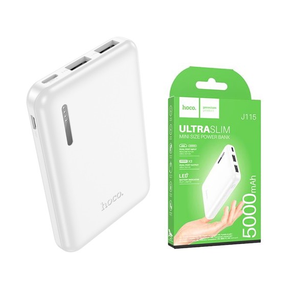 Hoco Power Bank J115 Journey 5000mAh White